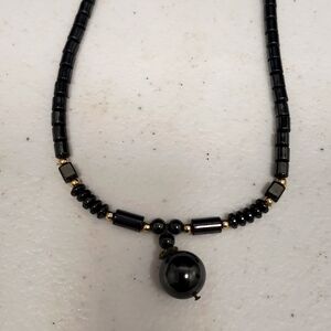 Hematite necklace